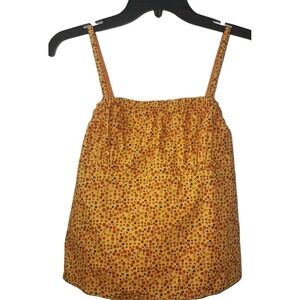 Vintage OCI NWT Floral Tank Top Girls Sleeveless‎ Casual Summer Top Size Small